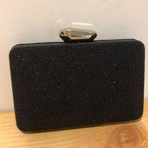 Black evening bag